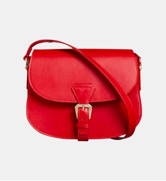 Sac à main Flâneur rose passion - Ines de la Fressange Paris - Rouge