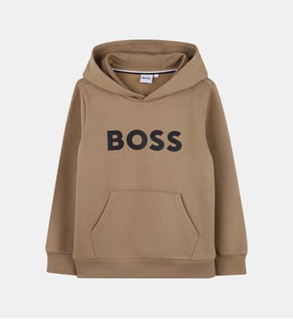 Sweat à capuche - BOSS Kidswear - Beige