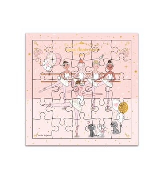 Carte Puzzle Joyeux Anniversaire - Cartesdart - Multicolore
