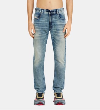 Regular Regular Waist 2032 D-Krooley Joggjeans® - Diesel - Bleu clair