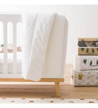 Couette bébé antiacarien - La Redoute Interieurs - Blanc