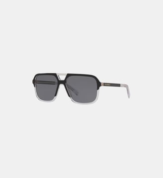 Lunettes de soleil polarisées DG4354 - Dolce & Gabbana - Noir