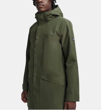 Parka à capuche GORE-TEX - Aigle - Kaki