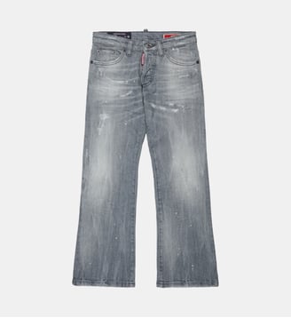 Jeans coupe regular - Dsquared2 - Gris
