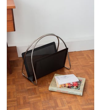 Porte-revues italien Mascagni Marius N°228- Produit chiné - Debongout - Argenté