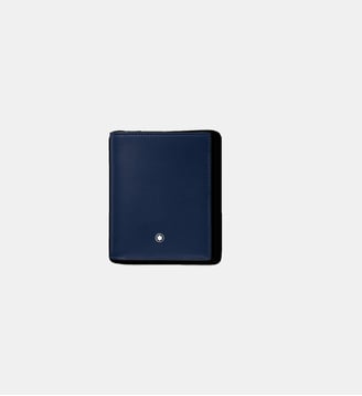 Portefeuille Meisterstuck Cuir 131695 - Montblanc - Bleu