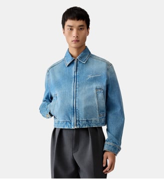 La Veste De-nimes Canevas - Jacquemus - Blue et tabac