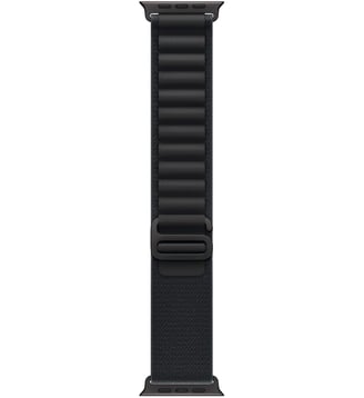 Bracelet 49 mm - Large Alpine noir  Finition noir - Apple - Noir