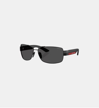 Lunettes de soleil Irrégulier PS B52S - Prada Linea Rossa - Noir