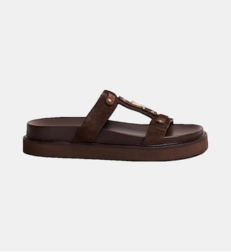 Sandales plates Luana - Jonak - Marron foncé
