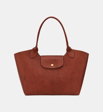 Sac porté épaule L - Épure - Longchamp - Brun