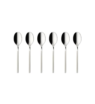 Cuillère à expresso 6 pièces - Villeroy & Boch - Argent