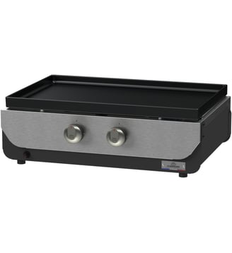 Plancha gaz ORIGINAL GAZ 260 DUO PLOG260DPV2 - Le Marquier - Noir