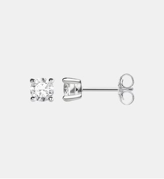 Clous d'oreilles pierre blanche - Thomas Sabo - Argent