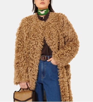 Manteau Peau Lainee Marlon - Tara Jarmon - Marron