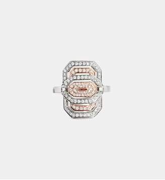 Bague Mini My Way diamants, or rose et argent Statement