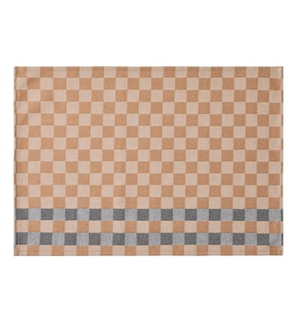 Set de table enduit Enduit Champêtre - Le Jacquard Francais - Damier