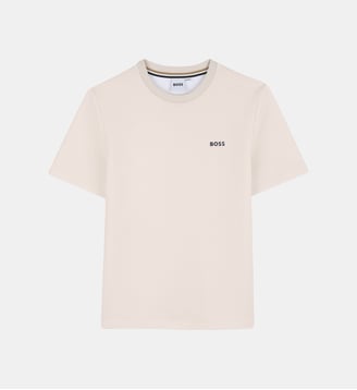 Tee-shirt manches courtes - BOSS Kidswear - Vanille