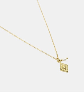 Collier New Cléa médaillon losange en or fin - Nilaï - Or