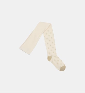 Collants jacquard - Billieblush - Rice