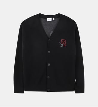 Cardigan en tricot - BOSS Kidswear - Black