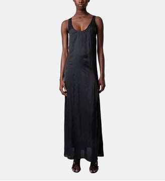 Robe Rarys Satin - Zadig&Voltaire - Noir