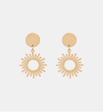 Boucles d'oreilles soleil Acier Inoxydable dorées - Balaboosté - Gold