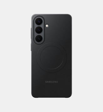 Coque silicone Slim Magnet S26 + noir - Samsung - Noir