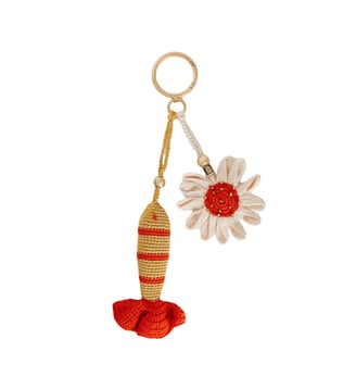 Porte-clés crocheté main - Sandro - Multicolore