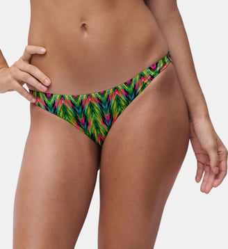 Bas de maillot de bain slip - Chantelle Pulp - Multi bleu