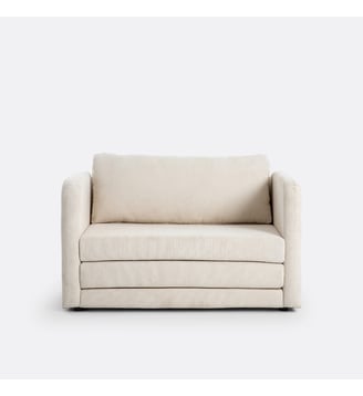 Banquette-lit velours côtelé Hazel La Redoute Interieurs