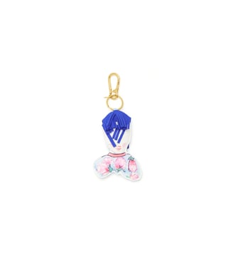 Charm figurine avec imprimé fleuri - Marni - Bleu