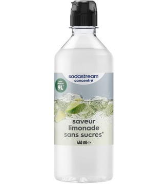 Concentré LIMONADE SANS SUCRES 440ml - Sodastream