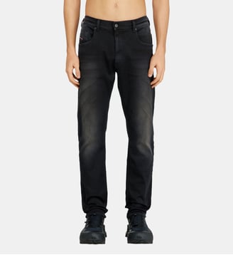 Regular Regular Waist 2032 D-Krooley-BW Joggjeans® - Diesel - Noir