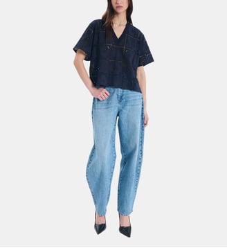 Top Tristan Nocturne - Zapa - Bleu marine