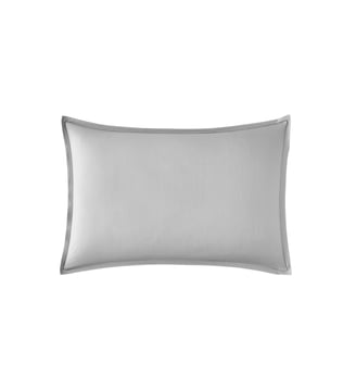 Taie d'oreiller unie en percale de coton, PREMIÈRE Essix