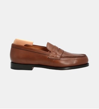 Mocassin oake - cuir lisse - Bowen - Marron clair