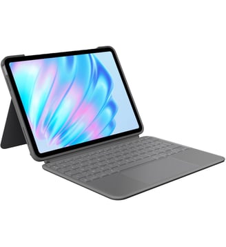 Etui Combo Touch iPad Air 11'' (M2 et M3) AZERTY - Logitech - Gris