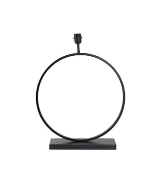 Pied de Lampe Liva - Light & Living - Noir mat