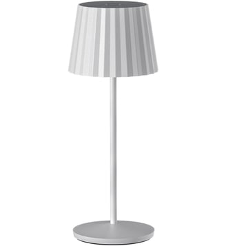 Lampe de table de table sans fil LED blanc - Lumisky - Blanc