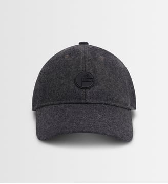 Casquette en laine signature - Fusalp - Noir clair