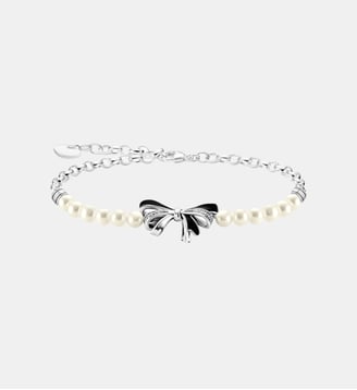 Bracelets à boucles avec perles Lovely Romance - Thomas Sabo - Argent