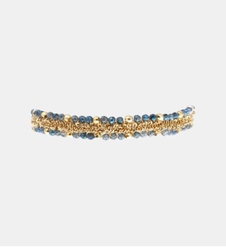 Bracelet perles tissées réglable OLINDA - Hipanema - Noir