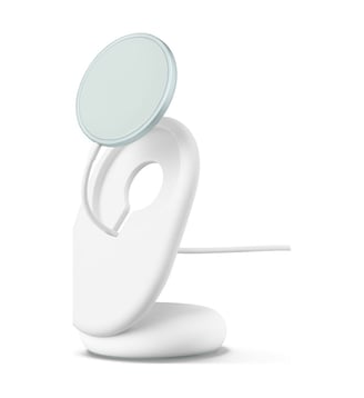 Station de charge Stand Qi2 Blanc - Google - Blanc