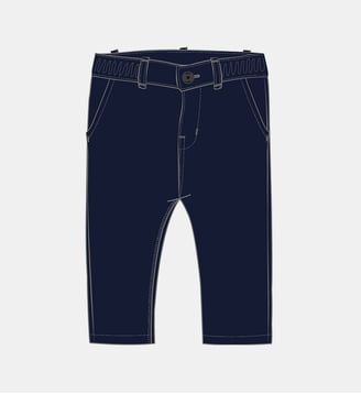 Pantalon chino en sergé BOSS Kidswear