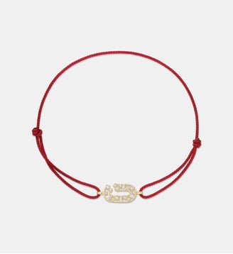 Broken Chain bracelet cordon - Djula - Or jaune