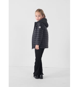 Doudoune enfant mi-longue Garance - Jott - Noir