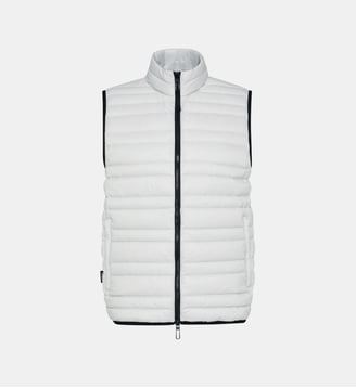 Doudoune sans manches matelassée regular AllYear Down Vest - Digel - Gris perle