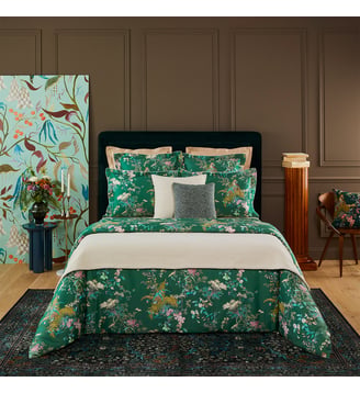 Housse de couette en satin Yves Delorme