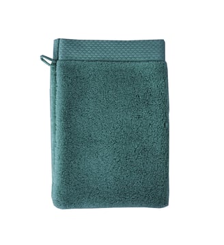 Gant de toilette pur coton Elea - Garnier Thiebaut - Bleu marine